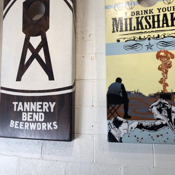 Tannery Bend Beerworks - a man and a cow - Breweries Near Me - Napa, California Tannery Bend Beerworks - a man and a cow - Breweries Near Me - Napa, California
