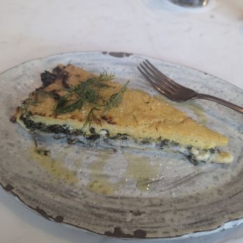 Bar Vlaha - ARADOPITA- cornmeal pie. Flaky savory salty and delicious 4/5 - Greek Near Me - Brookline, Massachusetts