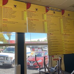 Menu prices Menu prices