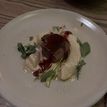 Trestle - Red wine braised lamb - New American Near Me - San Francisco, California Trestle - Red wine braised lamb - New American Near Me - San Francisco, California