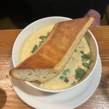 Ferris' Burger & Oyster Bar - Seafood chowder had a nice amount of seafood in it - Seafood Near Me - Victoria, British Columbia Ferris' Burger & Oyster Bar - Seafood chowder had a nice amount of seafood in it - Seafood Near Me - Victoria, British Columbia