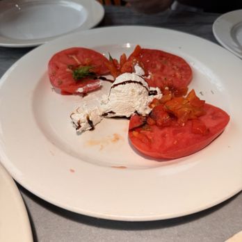 BESO Restaurant - Tomatoes with barrata cheese - Modern European Near Me - Las Vegas, Nevada