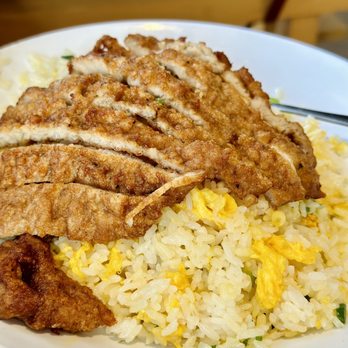 Thumbling - Pork Chop Egg Fried Rice - Shanghainese Near Me - West Covina, California Thumbling - Pork Chop Egg Fried Rice - Shanghainese Near Me - West Covina, California