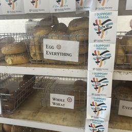 . TheThey're absolutely delicious as well as their rolls and  Bialy, if you come on down, you will have GREAT FOOD EXPERIENCE !!!