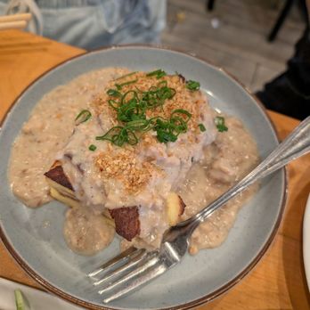 Thirty Eight - Savory bread pudding - Seafood Near Me - Urban Honolulu, Hawaii Thirty Eight - Savory bread pudding - Seafood Near Me - Urban Honolulu, Hawaii