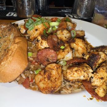 Shrimpys Blues Bistro - Jambalaya with Shrimp - Seafood Near Me - St Pete Beach, Florida