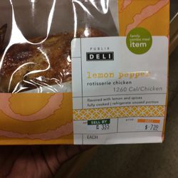 Publix Super Markets - What u know about this Publix Rotisserie chicken - lemon pepper