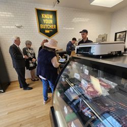Yard Bull Meats - Many customers flock the meat shop.