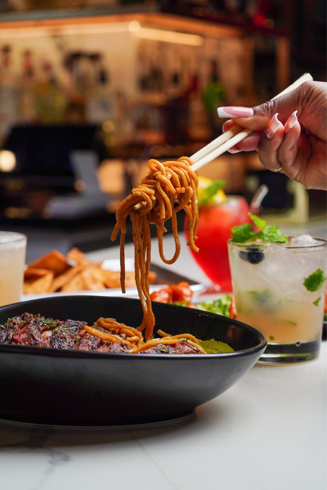 Social spots from Leightons Houston of Lamb + Ramen