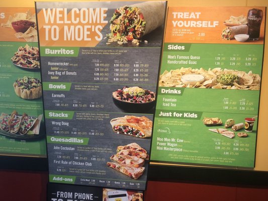 Menu photo 3 Moe's Southwest Grill Mount Pleasant, SC Menu photo 3 Moe's Southwest Grill Mount Pleasant, SC