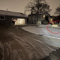 TForce Freight  - Side of driveway the driver should have used.