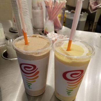 Jamba - Peanut Butter Moo'd and Orange Dream Machine Smoothies - Juice Bars & Smoothies Near Me - Honolulu, Hawaii