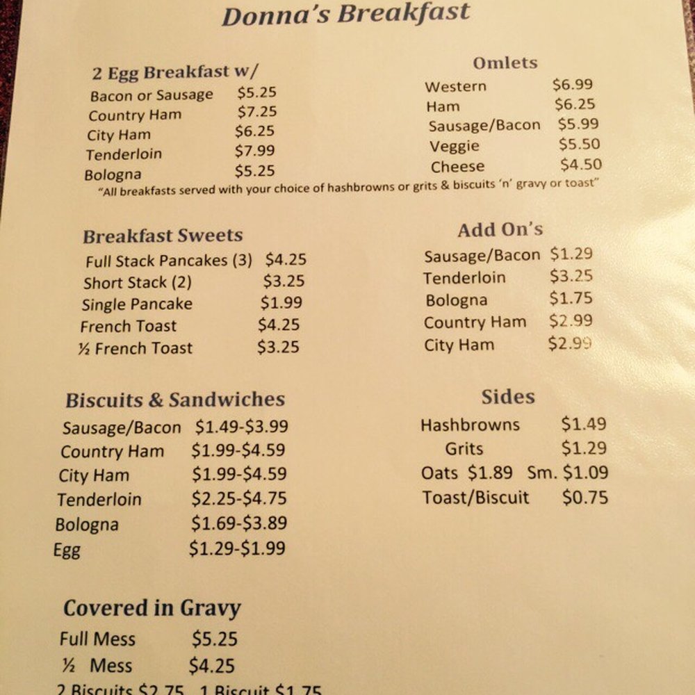 Donna's Restaurant - Southern Near Me - Dickson, Tennessee Donna's Restaurant - Southern Near Me - Dickson, Tennessee