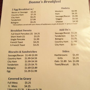Donna's Restaurant - Southern Near Me - Dickson, Tennessee