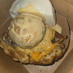 "The Maryland Softie" crab sandwich "The Maryland Softie" crab sandwich