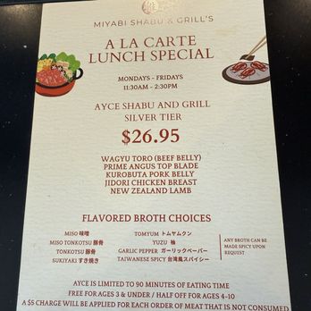 Miyabi Shabu And Grill - Japanese Near Me - Irvine, California