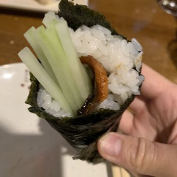Yamato 2 - Eel Cucumber handroll - Japanese Near Me - Boston, Massachusetts Yamato 2 - Eel Cucumber handroll - Japanese Near Me - Boston, Massachusetts
