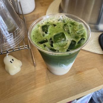 Leaflet Coffee House - Matcha latte - Coffee & Tea Near Me - Monterey Park, California
