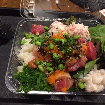 Poke Salad Bar - The fish was very fresh! - Poke Near Me - Pasadena, California Poke Salad Bar - The fish was very fresh! - Poke Near Me - Pasadena, California
