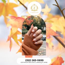J Nails & Spa - Chilly weather outside? Warm and cozy vibes inside our salon!  Come escape the cold and leave with stunning nails.
