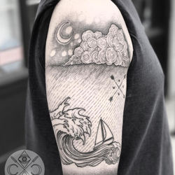 Cloven Tattoo - Tattoo by Carter