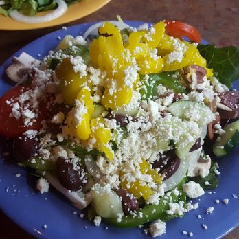 Mellow Mushroom - Full Greek salad - Pizza Near Me - Denton, Texas Mellow Mushroom - Full Greek salad - Pizza Near Me - Denton, Texas