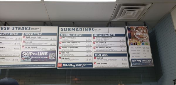Menu photo 4 Jersey Mike's Subs Upland, CA