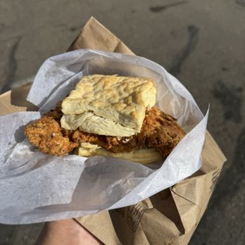 Biscuits @Mike's - Honey chicken biscuit - Breakfast & Brunch Near Me - Longmont, Colorado Biscuits @Mike's - Honey chicken biscuit - Breakfast & Brunch Near Me - Longmont, Colorado