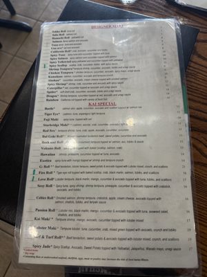 Menu photo 3 Kai Sushi Bar & Grill Worcester, MA Menu photo 3 Kai Sushi Bar & Grill Worcester, MA