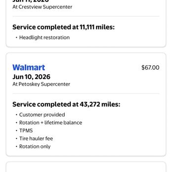 Walmart Auto Care Centers - Services on same car in different states - Tires Near Me - Shelby, North Carolina Walmart Auto Care Centers - Services on same car in different states - Tires Near Me - Shelby, North Carolina