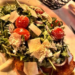 Mario's Tutto Bene - Chicken Milanese w/ ceasar dressing