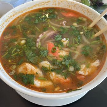Dope Pho - My tasty 25. Seafood Rice Noodle Soup - Vietnamese Near Me - Fremont, California