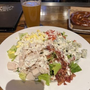 Blind Owl Brewery - Loaded Cobb salad - Brewpubs Near Me - Indianapolis, Indiana