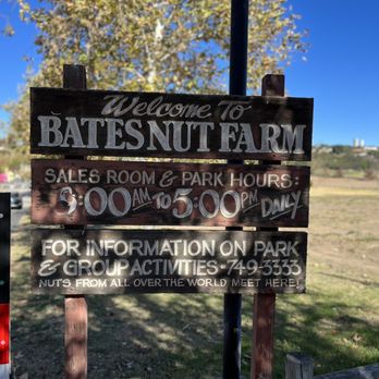 Bates Nut Farm - Store sign - Specialty Food Near Me - Valley Center, California Bates Nut Farm - Store sign - Specialty Food Near Me - Valley Center, California