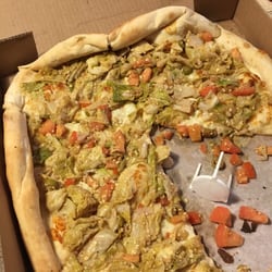 I Love NY Pizza - Salad pizza looks like barf