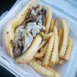 Big Belly Deli - Philly Cheesesteak  with Fries
