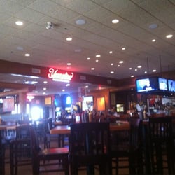 Smokey Bones - Bar area from corner table.