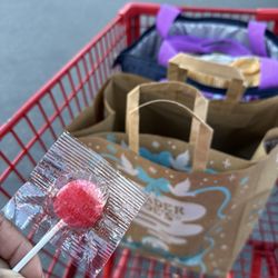 Trader Joe's - Gave me a lollipop
