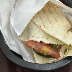 Chicken donair ( with everything in it)