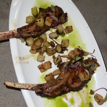 Watertable - Grilled Baby Lamb Chops* - New American Near Me - Huntington Beach, California Watertable - Grilled Baby Lamb Chops* - New American Near Me - Huntington Beach, California