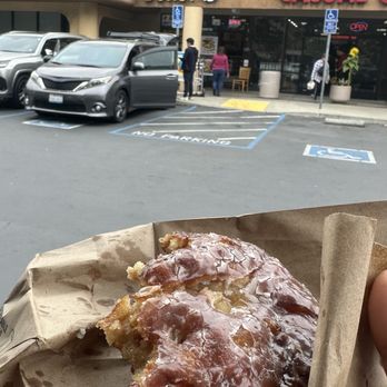 Donut Delight Express - Apple Fritter (Warmed) - Donuts Near Me - Union City, California Donut Delight Express - Apple Fritter (Warmed) - Donuts Near Me - Union City, California
