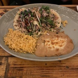 Pork tacos combination