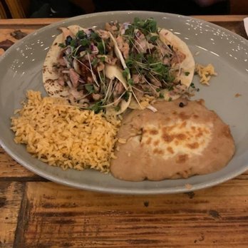 Balvina's Mexican Kitchen - Pork tacos combination - Mexican Near Me - Laguna Hills, California