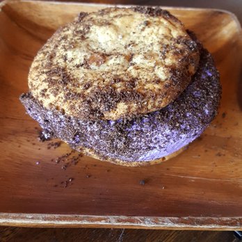 Cafe 86 - Ube ice cream cookie sandwich - Desserts Near Me - Artesia, California Cafe 86 - Ube ice cream cookie sandwich - Desserts Near Me - Artesia, California