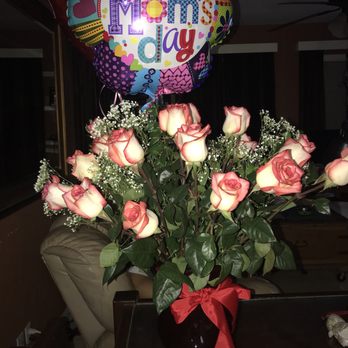 Diana's Flowers - This one was his mother's, 24roses x =$50w tax. $20xdozen. 3balloons x $10 - Florists Near Me - Paramount, California Diana's Flowers - This one was his mother's, 24roses x =$50w tax. $20xdozen. 3balloons x $10 - Florists Near Me - Paramount, California