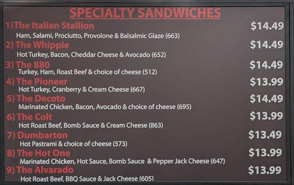 Menu photo 8 The Sandwich Spot Union City, CA