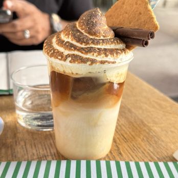 Sunday In Brooklyn - s'mores Iced Latte - New American Near Me - Brooklyn, New York