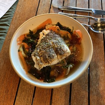 Coast Kitchen - Crusted halibut - Seafood Near Me - Jenner, California Coast Kitchen - Crusted halibut - Seafood Near Me - Jenner, California
