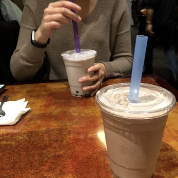 Pho 1 Grill - Taro and chocolate bubble tea - Vietnamese Near Me - Henrico, Virginia