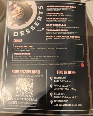Menu photo 6 Cascadia Pizza Restaurant & Brewery Bellevue, WA Menu photo 6 Cascadia Pizza Restaurant & Brewery Bellevue, WA